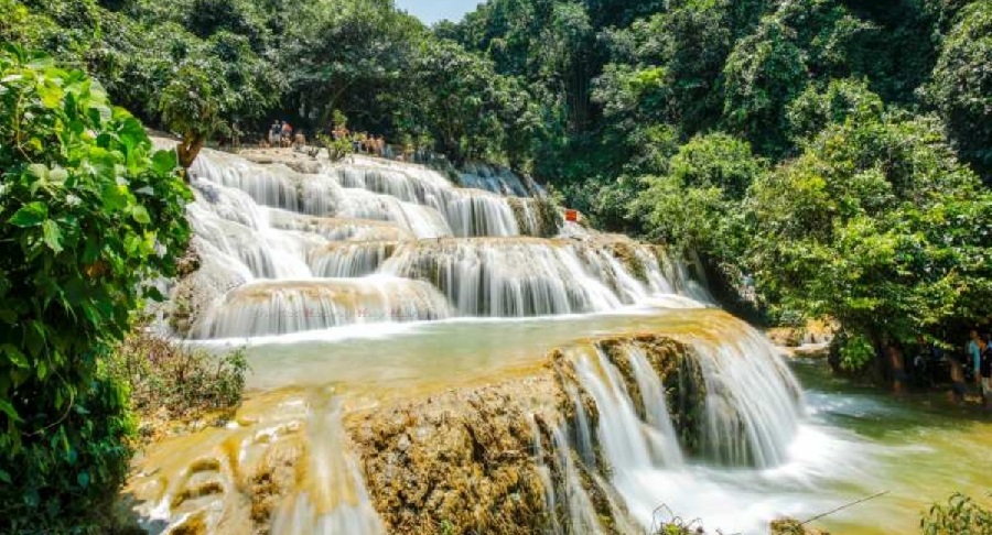 Discover the Hidden Beauty of Hieu Waterfall in Pu Luong