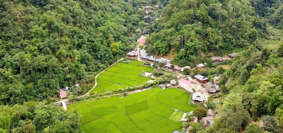 Explorez villages Uoi et Lan Guồng nước en bambou joyaux cachés de Pù Luông